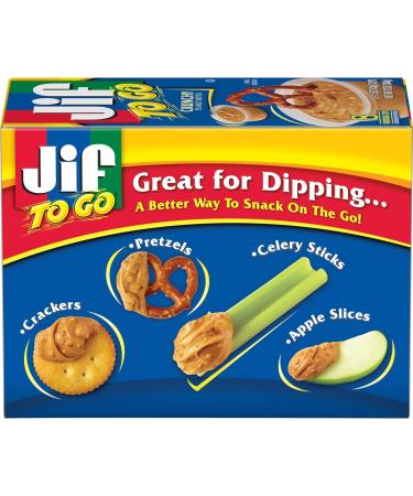 JIF To Go Crunchy Peanut Butter Cups 1.5 oz 8 count by Jif - Buy Online on SooperMarket.com