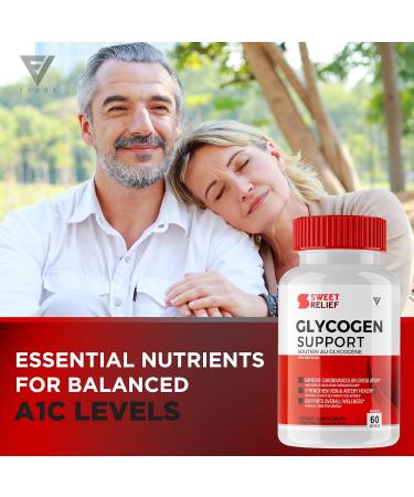 Sweet Relief Glycogen Capsules Sweet Relief Glycogen Health and Wellness Multivitamin Support Supplement Sweet Relief Advanced Maximum Strength Blood Sugar Cleanse Support Relief (60 Capsules) - Buy Online on SooperMarket.com