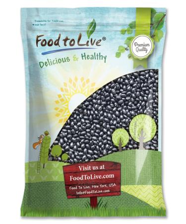 Black Turtle Beans, 10 Pounds  Non-GMO Verified, Whole Dried Beans, Sproutable, Vegan, Kosher, Bulk. Low Sodium. Great Source of Plant Based Protein, Fiber. Great for Bean Soup, Salads, Stews, Chili. 10 Pound (Pack of 1)