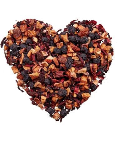 FRUTEG Loser Fruit Tea Tutti i Frutti 1000 g | Fruit Tea Loose - Finest Leaf Quality | Tasty Composition of Tea Mix with Wild Berries and Apricot Flavor | Tea Loose 1 kg - Buy Online on SooperMarket.com