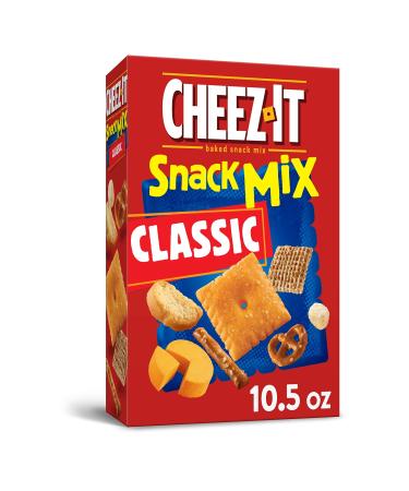 Cheez-It Baked Snack Mix, Classic, 10.5 oz Box (Pack of 3)