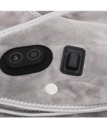 Comforting Heating Pad for Neck & Shoulders - 3 Heat Settings Massage Feature Pain Relief Wrap - Perfect Gift for Women & Men - Soft Sable Fabric - Buy Online on SooperMarket.com