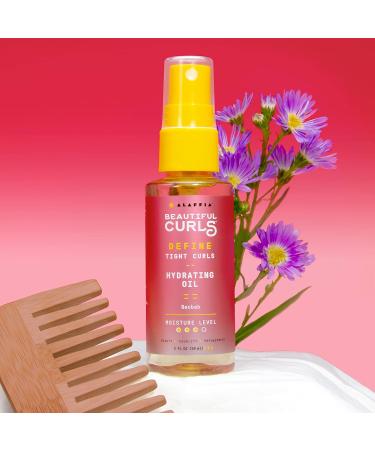 Alaffia Beautiful Curls Define Hydrating Oil Spray - Argan & Baobab for Thick Curls Revitalizes Dry Hair 2 Fl Oz - International Shipping Available - Buy Online on SooperMarket.com