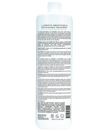 Peter Coppola a-Keratin Smoothing Treatment - Shea Butter Enriched - Formaldehyde & Aldehyde-Free - 24oz - Buy Online on SooperMarket.com
