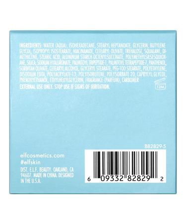 e.l.f. SKIN Holy Hydration Face Cream Moisturizer with Hyaluronic Acid - 1.8 Oz | Vegan & Cruelty-Free - Buy Online on SooperMarket.com