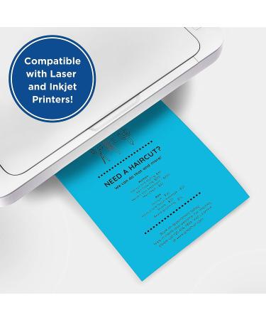 Printworks Bright Cardstock  65 lb  4 Assorted Bright Colors  FSC Certified  Perfect for School and Craft Projects  50 Sheets  8.5  x 11  (00682) Bright Single Cardstock - Buy Online on SooperMarket.com