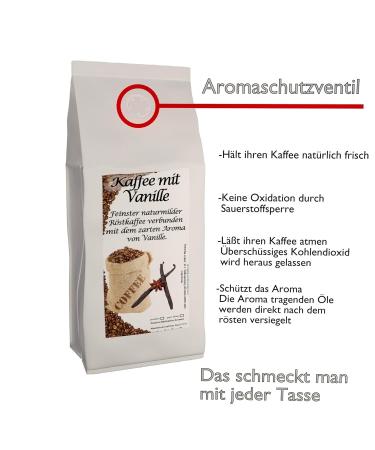 C&T Aroma Flavored Coffee - Vanilla 500g | Premium Private Roaster Coffee for International Shipping - Buy Online on SooperMarket.com