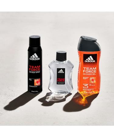 adidas Team Force Eau De Toilette Spray for Men 3.4 fl oz (Pack of 2) Eau De Toilette 3.4 Fl Oz (Pack of 2) - Buy Online on SooperMarket.com