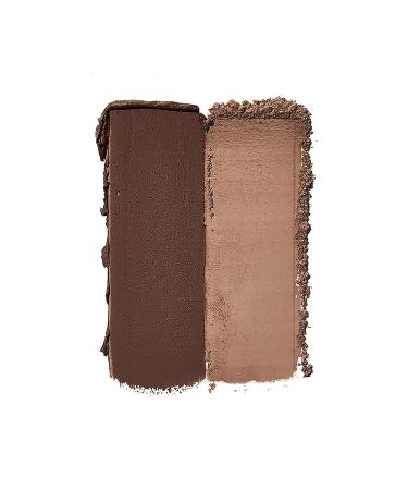 e.l.f Eyebrow Kit - Brow Powder and Wax Duo for Long Lasting, Defined, Shaped, and Contoured Brows - Dark Shade for Fuller, Thicker, and More Defined Brows - Includes Brush - 0.13 Oz (Pack of 1) - Buy Online on SooperMarket.com