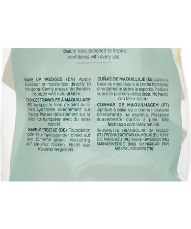 Truyu Makeup Sponges Wedges (20PK) - Ideal Size for Makeup Bag; Perfect Blender for Foundation, Liquid Creams, and Powder - Buy Online on SooperMarket.com