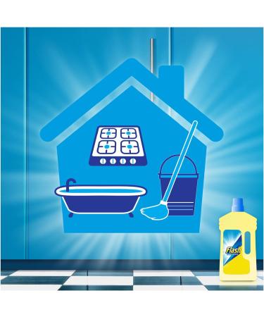 Flash Universal Crisp Lemons Multi-Surface Cleaning Liquid 1L style 1 - Buy Online on SooperMarket.com
