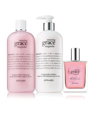 PHILOSOPHY amazing grace magnolia Eau de Parfum for Women - bergamot infused with sweet magnolia violet juicy nectarine - Buy Online on SooperMarket.com
