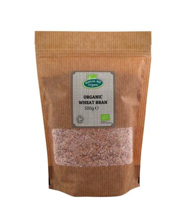 Organic Wheat Bran 500g by Hatton Hill Organic - Free UK Delivery