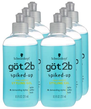 Got 2B Gel Spiked-Up 8.5 Ounce (251ml) (6 Pack)
