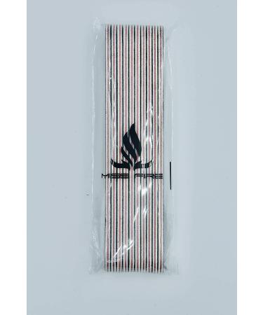10PCS Professional Nail File Set - Double Sided Emery Board (100/180 Grit) for Acrylic False Nails - Home and Salon Use - Buy Online on SooperMarket.com