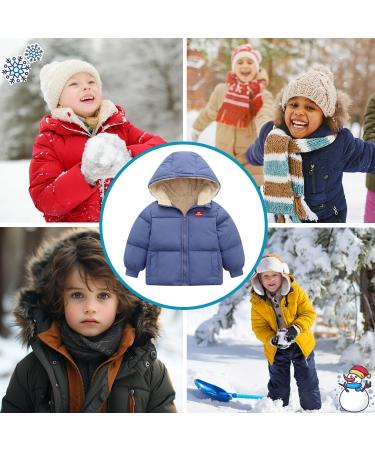 Kids4ever Toddler Hooded Winter Jacket | Royal Blue | 3-4 Years - Buy Online on SooperMarket.com