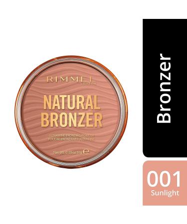 Rimmel London Natural Bronzer 001 Sunlight 14g - Radiant Sun-Kissed Glow - Buy Online on SooperMarket.com