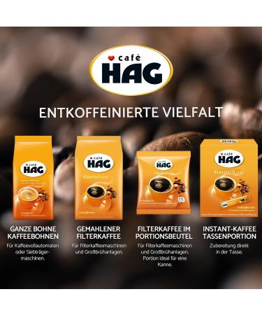 Buy Jacobs Caf Hag Classic Mild Decaffeinated Instant Coffee Sticks - 200 Portions (360g) | Best International Shipping - Buy Online on SooperMarket.com