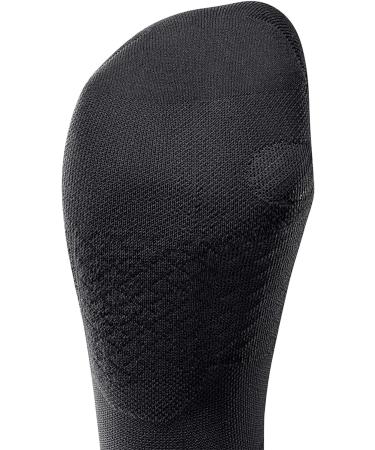 Bauerfeind Ultralight Compression Running Socks | Thin Sports Socks for Men & Women | Black Size S (35-37) - Ideal for Jogging & Fitness - Buy Online on SooperMarket.com