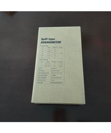 Holdpeak 826A Digital Wind Speed & Temperature Meter | Data Logger | International Shipping Available - Buy Online on SooperMarket.com