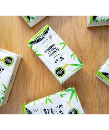 Cheeky Panda Bamboo Handkerchiefs - 96 Eco-Friendly Hypoallergenic & Super Soft Pack - Buy Online on SooperMarket.com