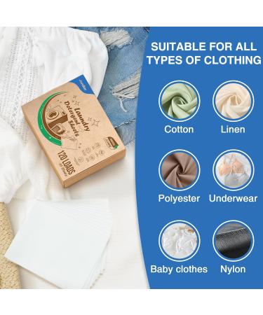 JamBer Laundry Detergent Sheets - 60 Plant-Based Strips Zero Waste Fresh Scent Ideal for Home Dorm Travel and Camping - Buy Online on SooperMarket.com