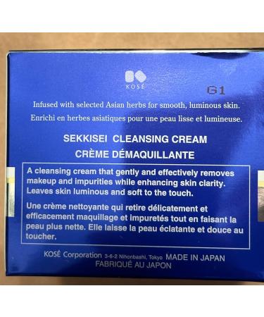 SEKKISEI Cleansing Cream - 4.9 oz Face Wash & Makeup Remover for Radiant Skin | International Shipping - Buy Online on SooperMarket.com