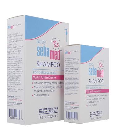 Sebamed Children's Baby Shampoo - Extra Mild Cleanser for Delicate Hair and Scalp - 750mL Value Pack - Buy Online on SooperMarket.com