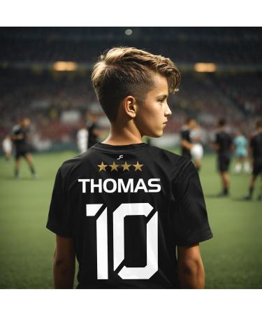 Buy De Fanshop Germany Jersey 2024 for Kids & Young Men | Black Football Shirt Set with Custom Name | Perfect Original Gift - Buy Online on SooperMarket.com