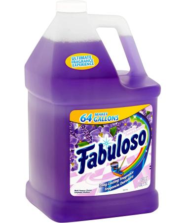 Fabuloso Lavender Purple 64 Gallon Multi-Purpose Cleaner + Wallet Tissue Pack 128 Fl Oz - Buy Online on SooperMarket.com