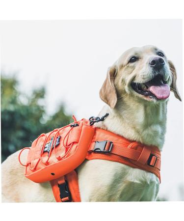 OneTigris Mammoth Dog Backpack 2.0 - Tear-Proof Camping & Hiking Gear for Medium/Large Dogs (M Orange) - International Shipping Available - Buy Online on SooperMarket.com