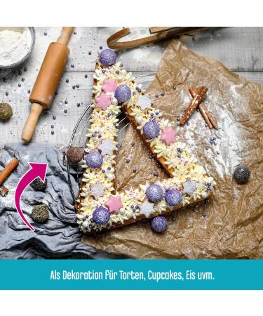 Decocino Unicorn Mix - 90g Sugar Pearls & Streukonfetti for Cake Muffins & Fondant Decoration - Buy Online on SooperMarket.com