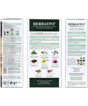 Herbatint 6C Dark Ash Blonde Hair Dye - Natural Ingredients | Long-Lasting Color - Buy Online on SooperMarket.com