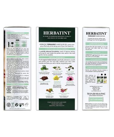 Herbatint 6C Dark Ash Blonde Permanent Haircolor Gel | 4.56 fl oz (135 ml) - Natural Hair Dye - Buy Online on SooperMarket.com