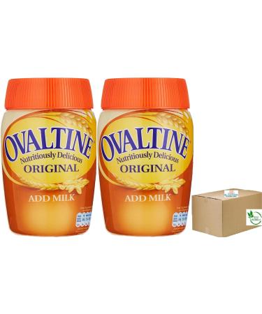 Ovaltine Original Malt Instant Drink 400g Pack of 2 Boxed Slamtech