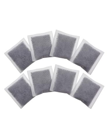 8 pieces compact activated carbon smell-absorbing filter-refill deodorator compatible with ittouched smaller garbage cans under 8 gallons with a filter compartment 8-compact filter