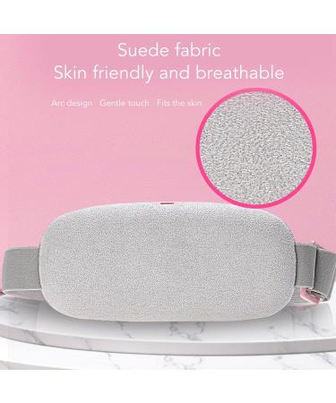 Adjustable Electric Menstrual Care Pad | Cordless Vibration Massage & Heated Waist Belt | 3 Temperature Levels for Women's Comfort - Buy Online on SooperMarket.com