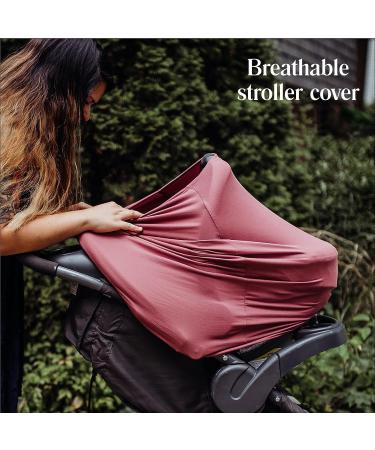 Simka Rose Car Seat Covers for Babies | Nursing Cover & Breastfeeding Essentials | CATEATROST Roller Combos for Boys & Girls | Must-Have for New Moms - Buy Online on SooperMarket.com