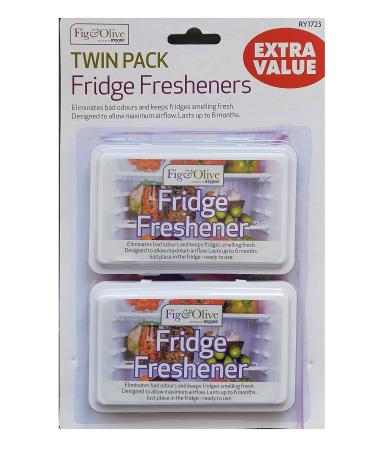 2 x Refrigerator air freshener to deodorize eliminates and neutralizes bad odors and keeps the air flow fresh
