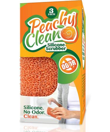 Peachy Clean Kitchen Scrubber 3pk - Peach Fragrance - Buy Online on SooperMarket.com