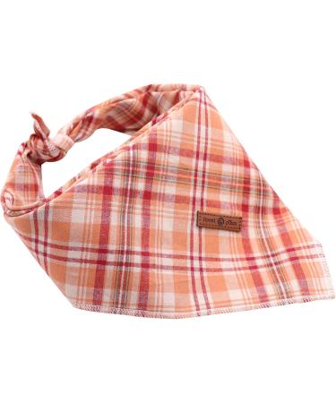 Lionet Paws Dog Bandana - Triangular Headscarf for Small Medium & Large Dogs - Orange Size L (Pack of 1) - International Shipping Available - Buy Online on SooperMarket.com