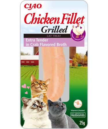 INABA Chicken Fillet for Cats (Extra Tender In Crab Flavored Broth)