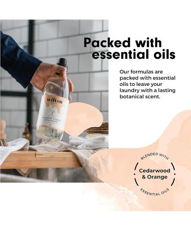 Wilton London Eco-Friendly Cedarwood Laundry Liquid 28 Washes - Non-Bio Plant-Based Biodegradable Detergent - Essential Oils - Made in UK - 1L - Buy Online on SooperMarket.com