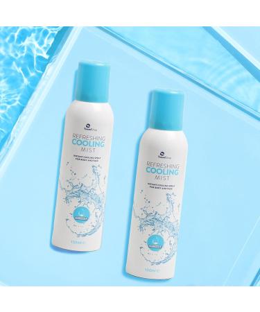 Katsy Style Travel Shop Refreshing Cooling Mist 150ml x2 - Vitamin E Quick Cooling & Refreshing for All Skin Types - Buy Online on SooperMarket.com
