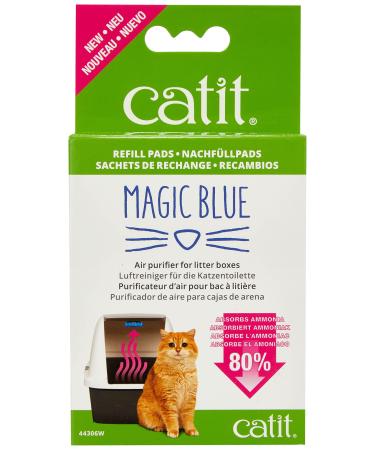 Catit Filter Pads Magic Blue Cat Litter Box Air Purifier Refill Pads