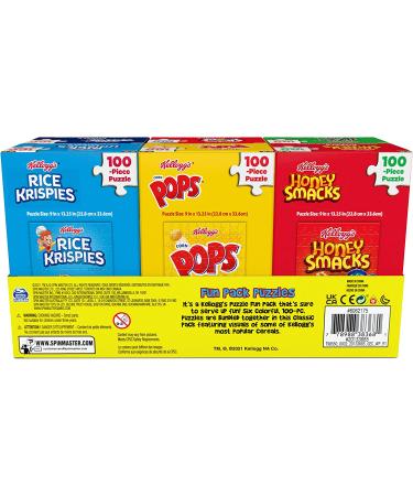 Kellogg's Fun Pack Puzzles: 6 Square Cereal Boxes Bundle - Gift Set of Froot Loops, Frosted Flakes & More for Kids and Adults (Aged 4+) - Buy Online on SooperMarket.com