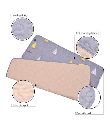 Portable Baby Play Mat | Machine Washable & Foldable Crawling Mat | Soft Non-Toxic Playpen Mat for EIH and Fodoss | 47x47 Square Dark Blue Bear Design | Ideal for Infants & Kids | Non-Slip, Pack of 1 - Buy Online on SooperMarket.com