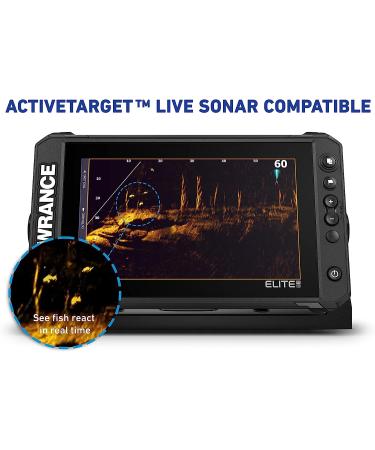 Lowrance Elite FS 9 Fish Finder with Active Imaging 3-in-1 Transducer | Preloaded C-MAP Contour+ Charts | 9 Inch Screen - Buy Online on SooperMarket.com