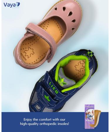 Vaya Medical Sheepskin Orthopedic Insoles for Children - Size 9 (Brown) - Buy Online on SooperMarket.com