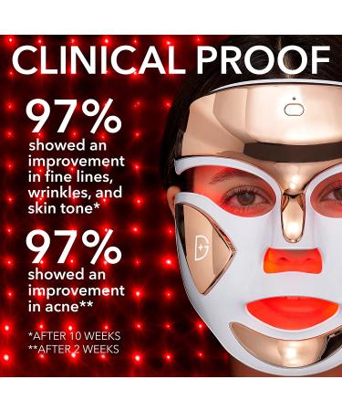 Dr. Dennis Gross DRx SpectraLite DPL FaceWare Pro - Smooths Fine Lines, Firms Skin, Prevents Acne, Reduces Redness (White) - Buy Online on SooperMarket.com